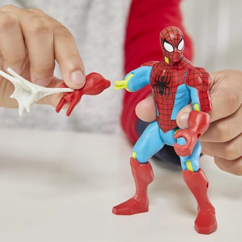 SPIDERMAN MARVEL MIXMASHERS FIGURA DE ACCION PERSONALIZADA PARA MEZCLAR Y COMBINAR Y ACCESORIOS - 7