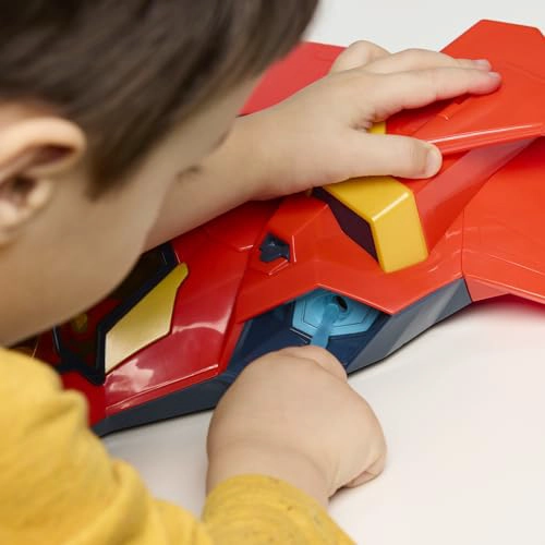 DISNEY JR SERIES MARVELS IRON MAN AND HIS AWESOME FRIENDS GIANTSIZED ARMOR IRON JET 3INCH ACTION - 7