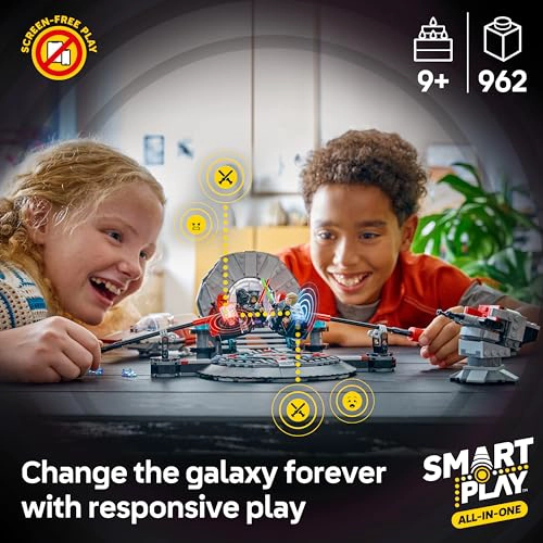 LEGO STAR WARS SMART PLAY DUELO EN LA SALA DEL TRONO Y JUGUETE DE CONSTRUCCION INTERACTIVO AWING - 3