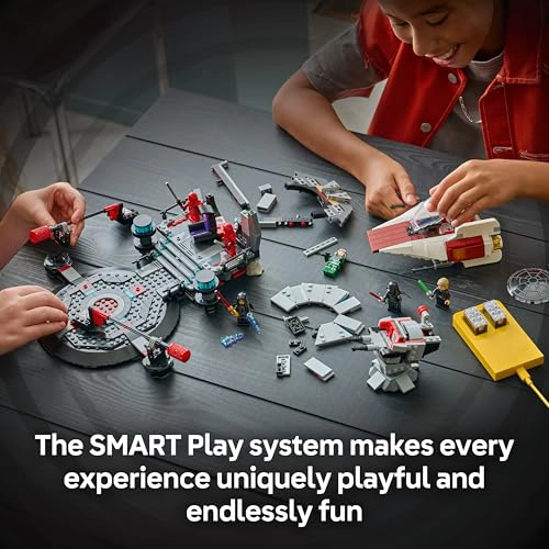 LEGO STAR WARS SMART PLAY DUELO EN LA SALA DEL TRONO Y JUGUETE DE CONSTRUCCION INTERACTIVO AWING - 6