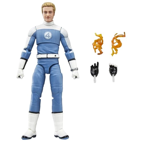 MARVEL LEGENDS SERIES JOHNNY STORM THE FANTASTIC FOUR FIRST STEPS MOVIE COLLECTIBLE FIGURA - 1