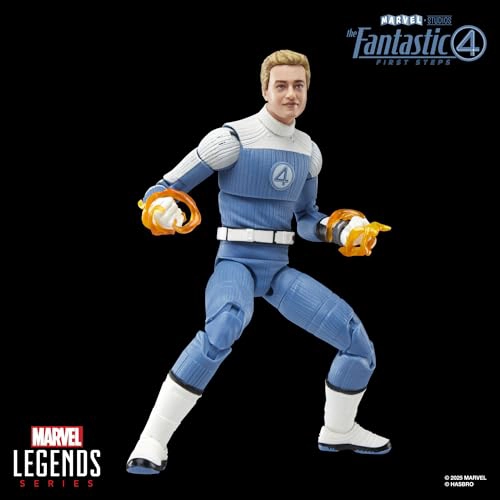 MARVEL LEGENDS SERIES JOHNNY STORM THE FANTASTIC FOUR FIRST STEPS MOVIE COLLECTIBLE FIGURA - 7