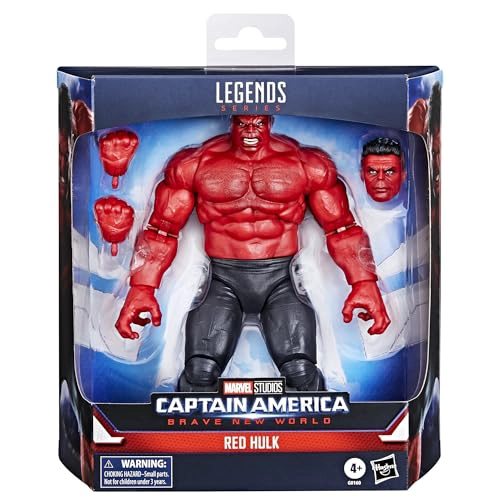 MARVEL LEGENDS SERIES RED HULK CAPITAN AME RICA BRAVE NEW WORLD FIGURA DE ACCION COLECCIONABLE - 2
