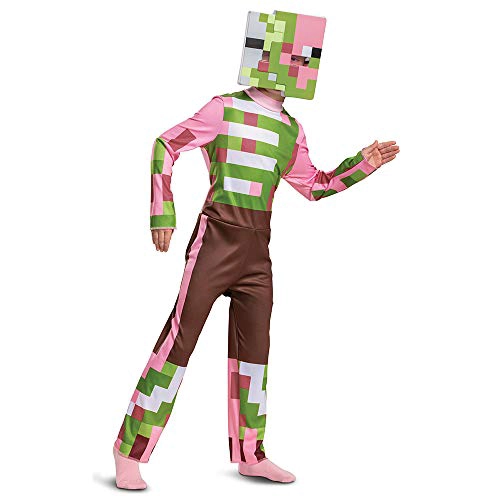 DISGUISE DISFRAZ DE MINECRAFT DE CERDO ZOMBI PARA NIÑOS DISFRACES DE MINECRAFT DE HALLOWEEN TAMAÑO - 1