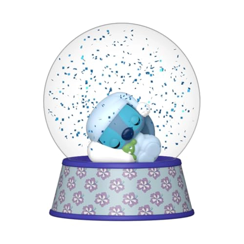 FUNKO POP MINI GLOBO CON PURPURINA STITCH SLEEPING STITCH FIGURA DE VINILO COLECCIONABLE IDEA - 2