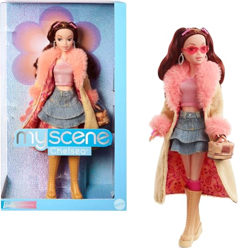 BARBIE SIGNATURE MY SCENE DOLL ACCESSORIES CHELSEA EN TRAJE INSPIRADO EN Y2K CON PARTE SUPERIOR - 1