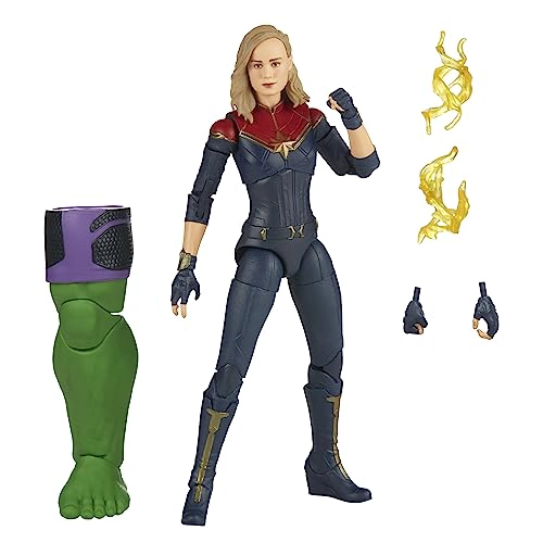 MARVEL LEGENDS SERIES CAPTAIN MARVEL THE MARVELS FIGURAS DE ACCION COLECCIONABLES DE 6 PULGADAS - 1