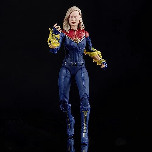 MARVEL LEGENDS SERIES CAPTAIN MARVEL THE MARVELS FIGURAS DE ACCION COLECCIONABLES DE 6 PULGADAS - 5