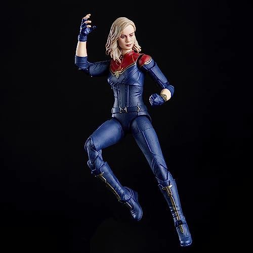 MARVEL LEGENDS SERIES CAPTAIN MARVEL THE MARVELS FIGURAS DE ACCION COLECCIONABLES DE 6 PULGADAS - 6