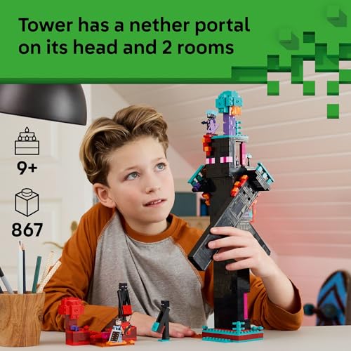 LEGO MINECRAFT THE ENDERMAN TOWER JUGUETE DE CONSTRUCCION PARA NIÑOS Y NIÑAS SET DE CONSTRUCCION - 2