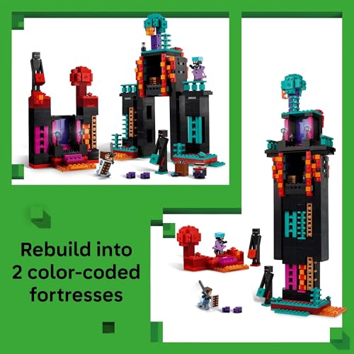LEGO MINECRAFT THE ENDERMAN TOWER JUGUETE DE CONSTRUCCION PARA NIÑOS Y NIÑAS SET DE CONSTRUCCION - 3