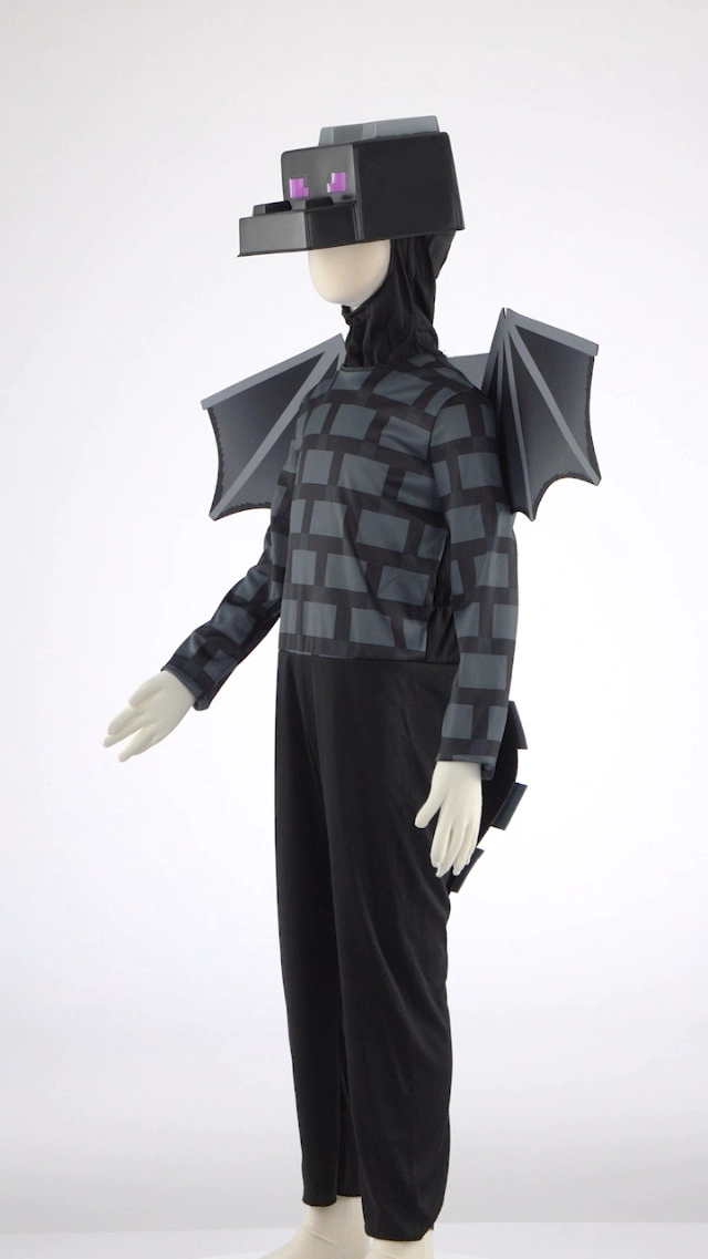 DISGUISE MINECRAFT ENDER DISFRAZ DE DRAGON PARA NIÑOS DISFRAZ DE PERSONAJE INSPIRADO EN VIDEOJUEGOS - 6