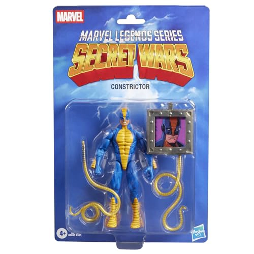 MARVEL LEGENDS SERIES SECRET WARS CONSTRICTOR RETRO COMICS FIGURA DE ACCION COLECCIONABLE DE 6 - 1