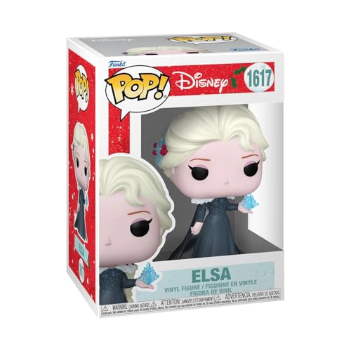 FUNKO POP DISNEY PRINCESS HOLIDAY ELSA FROZEN FIGURA DE VINILO COLECCIONABLE IDEA DE REGALO - 1
