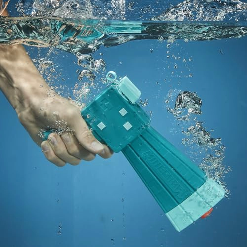 NERF SUPER SOAKER MINECRAFT GLOW SQUID WATER BLASTER MINECRAFT DUNGEONS SQUID MOB JUGUETE DE AGUA - 3
