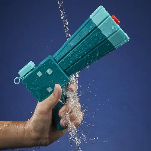 NERF SUPER SOAKER MINECRAFT GLOW SQUID WATER BLASTER MINECRAFT DUNGEONS SQUID MOB JUGUETE DE AGUA - 4