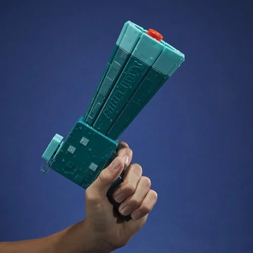 NERF SUPER SOAKER MINECRAFT GLOW SQUID WATER BLASTER MINECRAFT DUNGEONS SQUID MOB JUGUETE DE AGUA - 7
