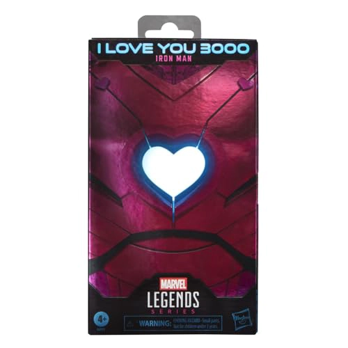 MARVEL LEGENDS SERIES I LOVE YOU 3000 IRON MAN FIGURA DE ACCION COLECCIONABLE DE 6 PULGADAS - 2