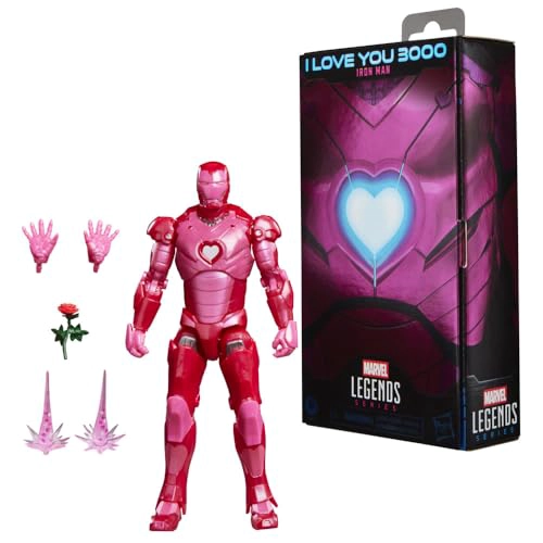 MARVEL LEGENDS SERIES I LOVE YOU 3000 IRON MAN FIGURA DE ACCION COLECCIONABLE DE 6 PULGADAS - 3