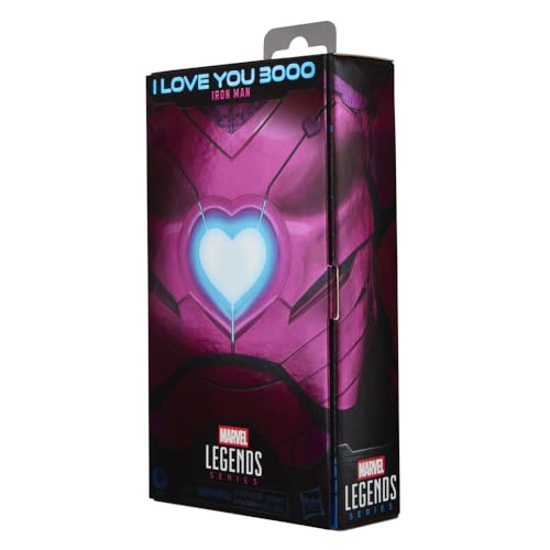 MARVEL LEGENDS SERIES I LOVE YOU 3000 IRON MAN FIGURA DE ACCION COLECCIONABLE DE 6 PULGADAS - 5