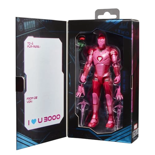MARVEL LEGENDS SERIES I LOVE YOU 3000 IRON MAN FIGURA DE ACCION COLECCIONABLE DE 6 PULGADAS - 6