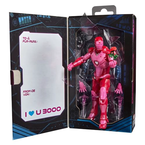 MARVEL LEGENDS SERIES I LOVE YOU 3000 IRON MAN FIGURA DE ACCION COLECCIONABLE DE 6 PULGADAS - 7