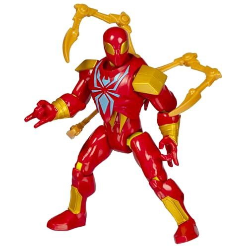 SPIDERMAN MIXMASHERS MARVEL IRON SPIDER FIGURA DE ACCION PERSONALIZADA DE SPIDERMAN MIXANDMATCH - 4