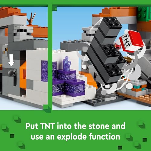 LEGO MINECRAFT THE BADLANDS MINESHAFT JUGUETE DE VIDEOJUEGO SET DE EXPLORACION MINERA - 3
