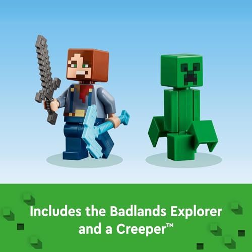LEGO MINECRAFT THE BADLANDS MINESHAFT JUGUETE DE VIDEOJUEGO SET DE EXPLORACION MINERA - 6