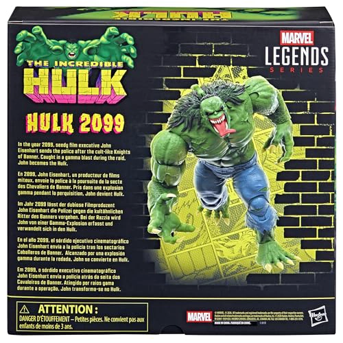 MARVEL LEGENDS SERIES HULK 2099 HULK 2099 COMICS JUEGO DE FIGURAS DE ACCION COLECCIONABLES DE 6 - 5