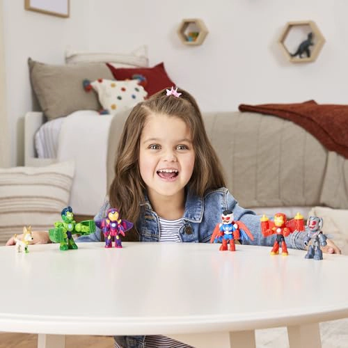 MARVEL IRON MAN AND HIS AWESOME FRIENDS ARMOREDUP AVENGERS PACK FIGURAS DE ACCION DE 3 PULGADAS 30 - 4