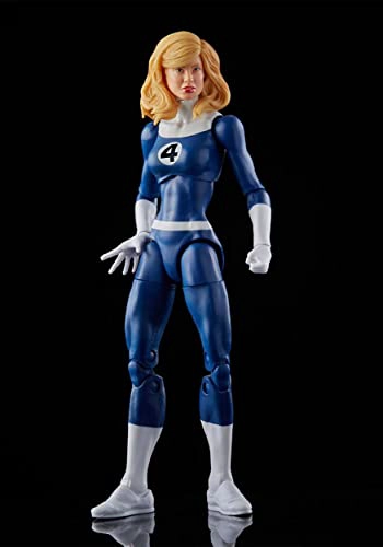 MARVEL LEGENDS SERIES RETRO FANTASTIC FOUR MARVELS INVISIBLE WOMAN FIGURA DE ACCION DE 6 PULGADAS - 4