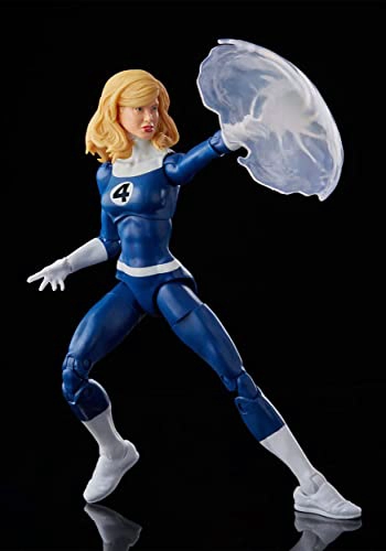 MARVEL LEGENDS SERIES RETRO FANTASTIC FOUR MARVELS INVISIBLE WOMAN FIGURA DE ACCION DE 6 PULGADAS - 5