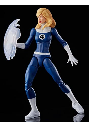 MARVEL LEGENDS SERIES RETRO FANTASTIC FOUR MARVELS INVISIBLE WOMAN FIGURA DE ACCION DE 6 PULGADAS - 6