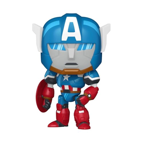 FUNKO POP MARVEL WHAT IF FIGURA DE VINILO COLECCIONABLE DEL CAPITAN AME RICA MECH IDEA DE REGALO - 2