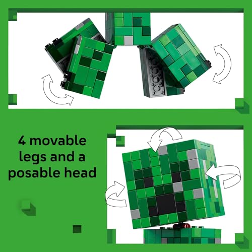 LEGO MINECRAFT THE CREEPER JUGUETE DE CONSTRUCCION PARA NIÑOS JUGUETE DE MINECRAFT PARA NIÑOS - 3