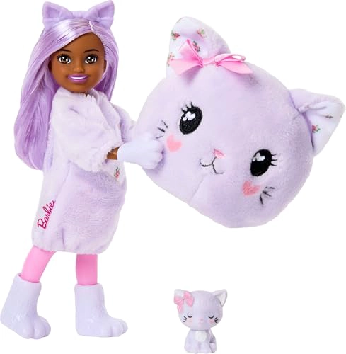 BARBIE CUTIE REVEAL CUDDLY SERIES CHELSEA MUÑECAS PEQUEÑAS Y ACCESORIOS CON 6 SORPRESAS INCLUYENDO - 2