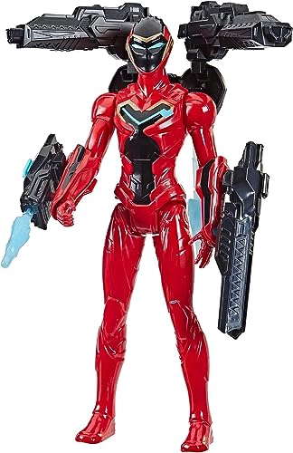 MARVEL STUDIOS BLACK PANTHER WAKANDA FOREVER IRONHEART WITH GEAR FIGURA DE ACCION DE 12 PULGADAS - 1