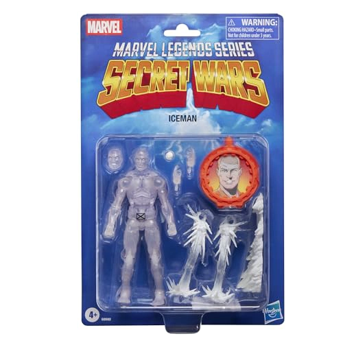 SERIE MARVEL LEGENDS SECRET WARS HOMBRE DE HIELO FIGURA DE ACCION COLECCIONABLE DE 6 PULGADAS - 1