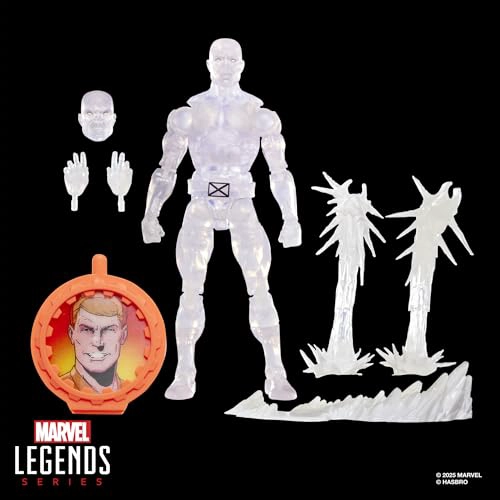 SERIE MARVEL LEGENDS SECRET WARS HOMBRE DE HIELO FIGURA DE ACCION COLECCIONABLE DE 6 PULGADAS - 2