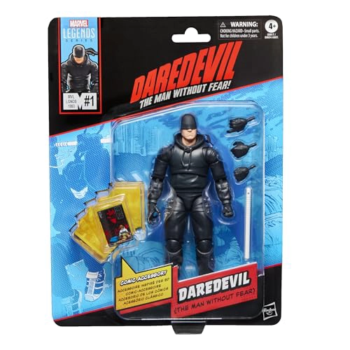 SERIE MARVEL LEGENDS DAREDEVIL EL HOMBRE SIN MIEDO FIGURA DE ACCION COLECCIONABLE DE 6 PULGADAS - 1