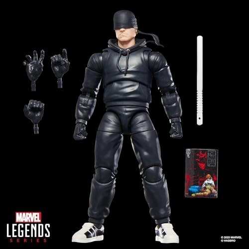 SERIE MARVEL LEGENDS DAREDEVIL EL HOMBRE SIN MIEDO FIGURA DE ACCION COLECCIONABLE DE 6 PULGADAS - 2