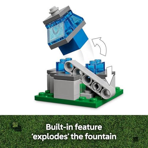 LEGO MINECRAFT EL ATAQUE DEL GLOBO GHAST A LA ALDEA JUEGO DE CONSTRUCCION DE JUGUETES PARA NIÑOS - 3