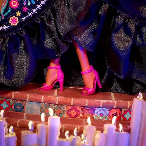 MUÑECA BARBIE SIGNATURE COLECCION DE 2024 DIA DE MUERTOS EN VESTIDO NEGRO CON PARTE SUPERIOR - 6