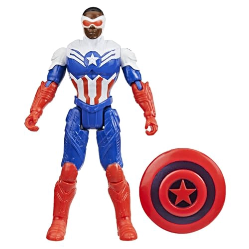 MARVEL AVENGERS VENOMVERSUS EPIC WORLD OF ACTION FIGURA Y ESCUDO DEL CAPITAN AME RICA JUGUETE - 2