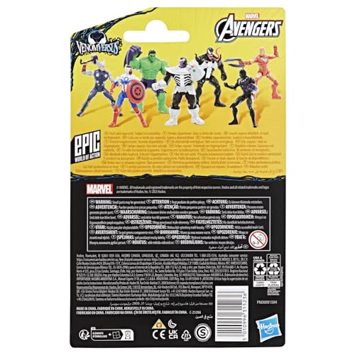 MARVEL AVENGERS VENOMVERSUS EPIC WORLD OF ACTION FIGURA Y ESCUDO DEL CAPITAN AME RICA JUGUETE - 4