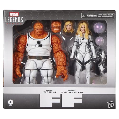MARVEL LEGENDS SERIES FUTURE FOUNDATIONTHE THING INVISIBLE WOMAN 2 FANTASTICAS FIGURAS DE ACCION - 1