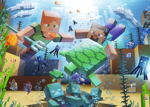 RAVENSBURGER MOJANG ROMPECABEZAS DE 1000 PIEZAS CON MOSAICO DE MINECRAFT PARA ADULTOS 12000421 - 2