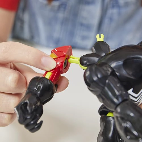 SPIDERMAN MIXMASHERS MARVEL VENOM FIGURA DE ACCION DELUXE PERSONALIZADA DE SPIDERMAN CON ACCESORIOS - 7