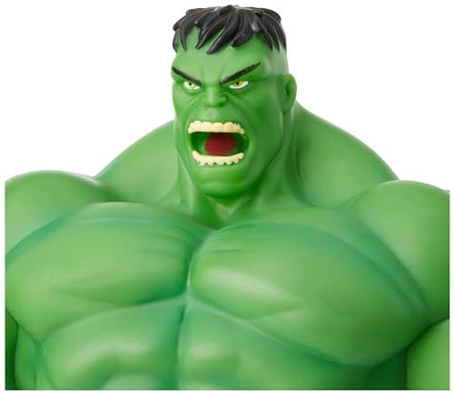 MARVEL HULK BUST BANK BANCO DE MONEDAS DE PVC VERDE COLECCIONABLE - 3
